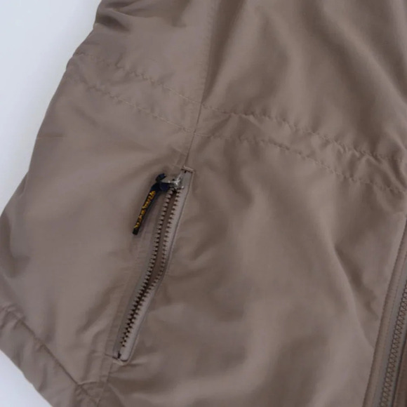 Vintage Woolrich Tan w/ Fleece Liner Vest size  See Measurements in Photo - Picture 6 of 10